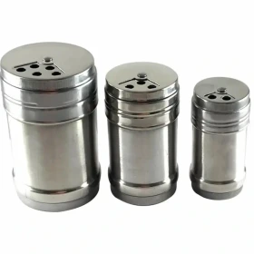 نمکپاش استیل بسته 3 عددی